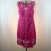 Lilly Pulitzer Dresses | Lilly Pulitzer Sleeveless Cotton Dress 8 | Color: Pink/White | Size: 8