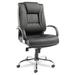 Alera® Ravino Series Executive Chair Upholstered, Nylon in Brown/Gray | 48.18 H x 29.05 W x 33.77 D in | Wayfair ALERV44LS10C