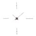 Nomon Merlin Graphite Wall Clock Metal in Brown | 61.0236 H x 61.0236 W x 2.3622 D in | Wayfair Merlin t - 4ts - gold