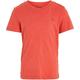 Tommy Hilfiger Jungen T-Shirt Kurzarm Rundhalsausschnitt, Rot (Apple Red Heather), 5 Jahre