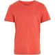 Tommy Hilfiger Jungen T-Shirt Kurzarm Rundhalsausschnitt, Rot (Apple Red Heather), 4 Jahre