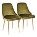 Marcel Dining Chair ( Set of 2 ) - LumiSource DC-MARCL AU+GN2