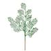 Vickerman 635933 - 21" Green Glitter Holly Leaf Lace Spray (12 pack) (L192504)