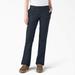 Dickies Women's Flex Slim Fit Bootcut Pants - Dark Navy Size 18 (FP121)