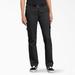 Dickies Women's Flex Relaxed Fit Cargo Pants - Black Size 4 (FP888)