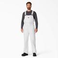 Dickies Men's Painter's Bib Overalls - White Size 32 30 (8953)