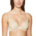 Maidenform Women's Natural Boost Demi Bra, Latte Lift/Ivory, 36C