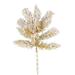 Vickerman 629260 - 18" Frosted Gold Fir Spray (6 pack) (A193503-6)