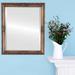 Astoria Grand Valrie Traditional Accent Mirror Wood in Brown | 26 H x 20 W x 1 D in | Wayfair 208790F5BAA44460A444D95EAAD0AB8A