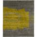 Brown/Green 96 W in Rug - Brayden Studio® One-of-a-Kind Busse Hand-Knotted Traditional Style Gray/Yellow 8' x 10' Wool Area Rug Wool | Wayfair