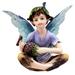 World Menagerie Ellesborough Enchanted Fairy Garden Resin/Plastic | 3 H x 3 W x 2 D in | Wayfair 426D9DC8355F4A88A071EACF7C161D4C