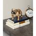 Winston Porter Baccarin English Bulldog Statue Resin, Silicone in Gray/Brown | 8.07 H x 5.9 W x 9.05 D in | Wayfair