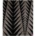 Black/Gray 72 W in Rug - Brayden Studio® One-of-a-Kind Nicola Hand-Knotted Traditional Style Gray/Black 6' x 9' Wool Area Rug Wool | Wayfair