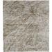 Brown/Gray 120 W in Rug - Brayden Studio® One-of-a-Kind Juno Hand-Knotted Gray 10' x 14' Area Rug Viscose/Wool | Wayfair