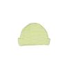 Gerber Beanie Hat: Green Stripes Accessories - Size Up to 7lbs