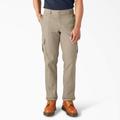 Dickies Men's Flex Regular Fit Cargo Pants - Desert Sand Size 44 32 (WP595)