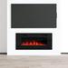 Orren Ellis Johna Electric Fireplace Insert in Black | 18 H x 40 W x 4.74 D in | Wayfair C9DDCE8A776B4A8392DD9DBD7D1C772C