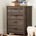 South Shore Asten 4 Drawer Chest Wood in Brown | 40 H x 31.25 W x 19.5 D in | Wayfair 12731