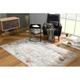 Brown/Gray 84 x 0.7 in Area Rug - Williston Forge Veun Abstract Gray/Brown Area Rug Polypropylene | 84 W x 0.7 D in | Wayfair