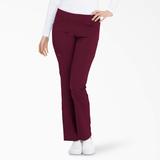 Dickies Women's Balance Tapered Leg Scrub Pants - Wine Size XS (L10358)