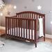 Harriet Bee Haith 4-in-1 Convertible Crib Wood in Brown/Red | 44 H x 30 W in | Wayfair 4B5B5B7ECEFA437DA96995549887C5B7