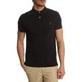 Ralph Lauren Men's Polo Shirt Slim Custom Fit Black Medium