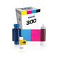 Magicard MC300YMCKO/3 Full-Colour Printer Ribbon - 300 Prints - Compatiable with Magicard 300 Printer