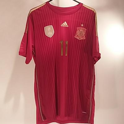 Adidas Shirts | Adidas Spain 2010 #11 Dali Mensxl Wc Jersey | Color: Gold/Red | Size: Xl