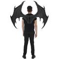 Zac's Alter Ego Huge Fancy Dress Dragon Wings - Great for World Book Day & Halloween (110 x 90cm)