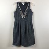 Urban Outfitters Dresses | *Urban Outfitters | Gray & Black Beaded Dress | 4 | Color: Black/Gray | Size: 4