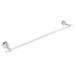 Allied Brass Pacific Beach 34" Towel Bar for Glass Shower Door Metal in Gray | 2.3 H x 5.3 D in | Wayfair PB-41T-SM-30-PC