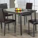 Winston Porter Dawsonville Dining Table Metal in Black | 30 H x 48 W x 30 D in | Wayfair A0691A6A9F78416FBC4C77B82F3A4C99