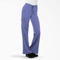 Dickies Women's Xtreme Stretch Cargo Scrub Pants - Ceil Blue Size 2Xl (82011)