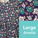 Lularoe Dresses | Lularoe Amelia | Color: Blue/Green | Size: L