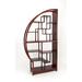 Darby Home Co Russel 76" H x 40" W Solid Wood Geometric Bookcase Wood in Brown | 76 H x 40 W x 12 D in | Wayfair 42E8A742DEC745BA86D4D5ACB367A999