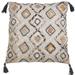 Dakota Fields Lolita Embroidered Block Print Pillow, Cover Only Cotton | 22 H x 22 W x 0.25 D in | Wayfair D91D916FEB8D4CAF97B8F195C1D48F35