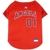 MLB American League West Jersey for Dogs, XX-Large, Los Angeles Angels, Multi-Color