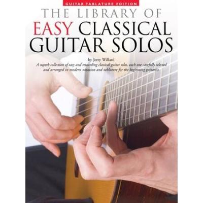 Library Of Easy Classical Guitar Solos