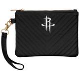 Women's Houston Rockets Penny Leather Wristlet