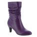 ARRAY Kimberly - Womens 5 Purple Boot Medium