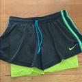 Nike Shorts | Great Nike Running Shorts (Nike Pro Brand) | Color: Black/Green | Size: S