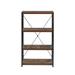 Bob Bookshelf in Weathered Oak & Black - Acme Furniture 92399