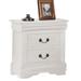 Louis Philippe Nightstand in White - Acme Furniture 23833