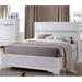 Naima Full Bed (No Storage) in White - Acme Furniture 25765F