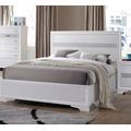 Naima Twin Bed (No Storage) in White - Acme Furniture 25760T