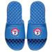 Men's ISlide Royal Texas Rangers Personalized Primary Logo Slide Sandals
