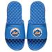 Men's ISlide Royal New York Mets Personalized Primary Logo Slide Sandals