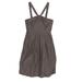 J. Crew Dresses | J. Crew Women's Silk Pleated Strappy Dress Bok | Color: Brown | Size: 2p