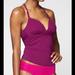 Athleta Swim | Athleta Molded Prism Back Tankini | Color: Purple | Size: Xxs