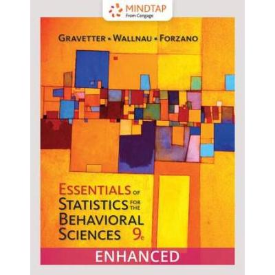 Essentials Of Statistics For The Behavioral Sciences, Loose-Leaf Version